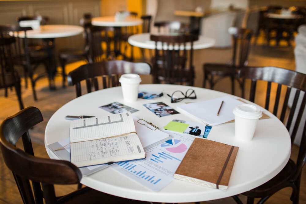 Restaurant sales reports dashboard showing top and low performing menu items